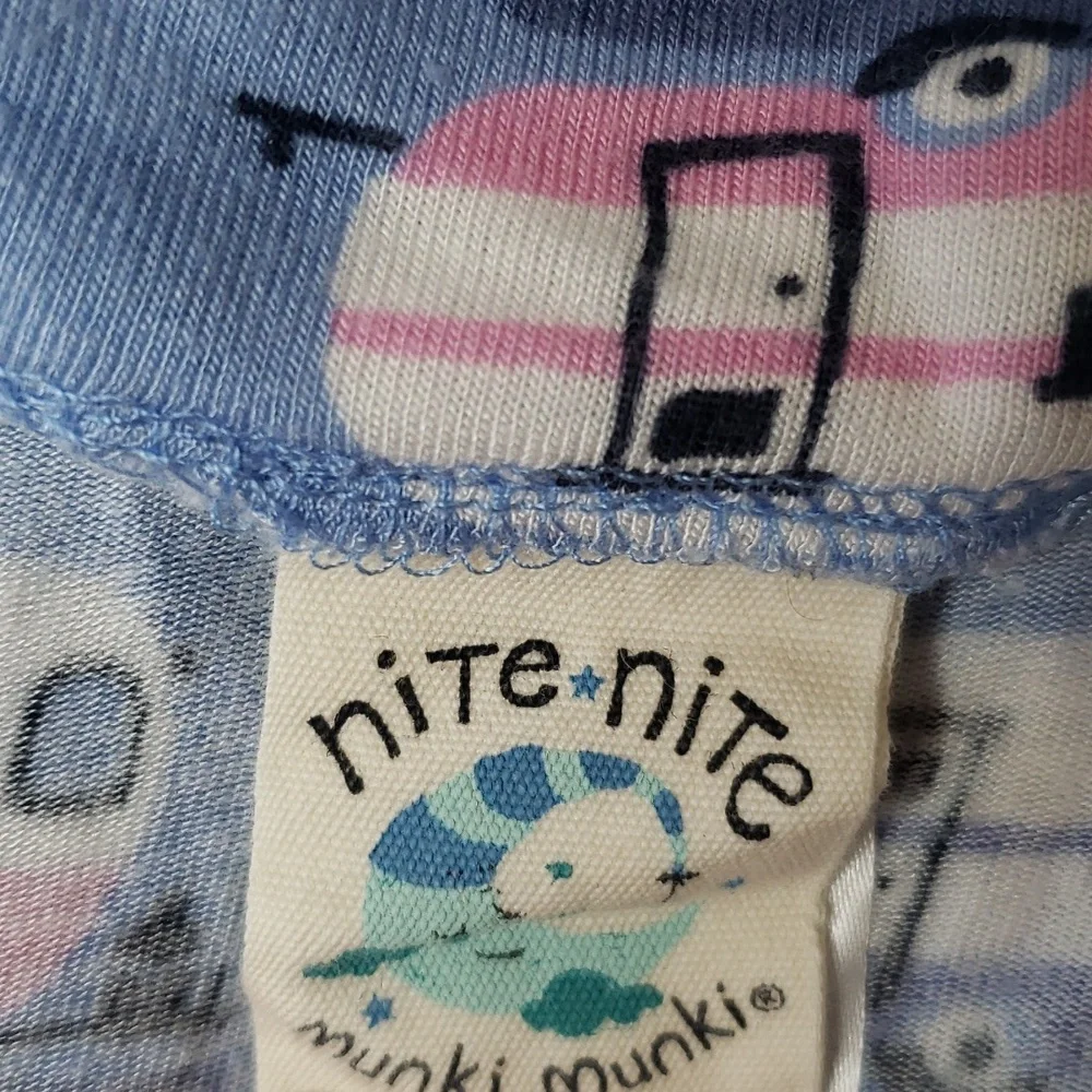 Munki Munki Nite Nite Camper Pajamas Sz XXL